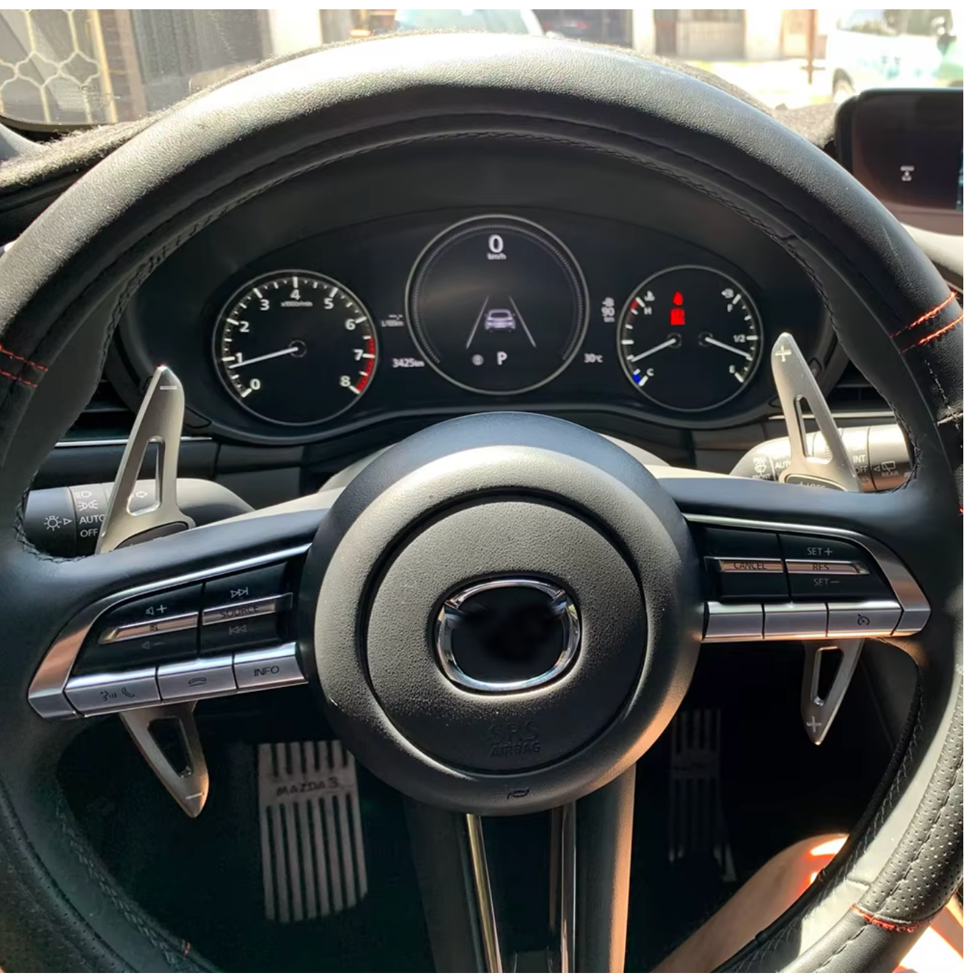 Mazda 3 20-24 CX30 Aluminum Paddle Shifter Extension