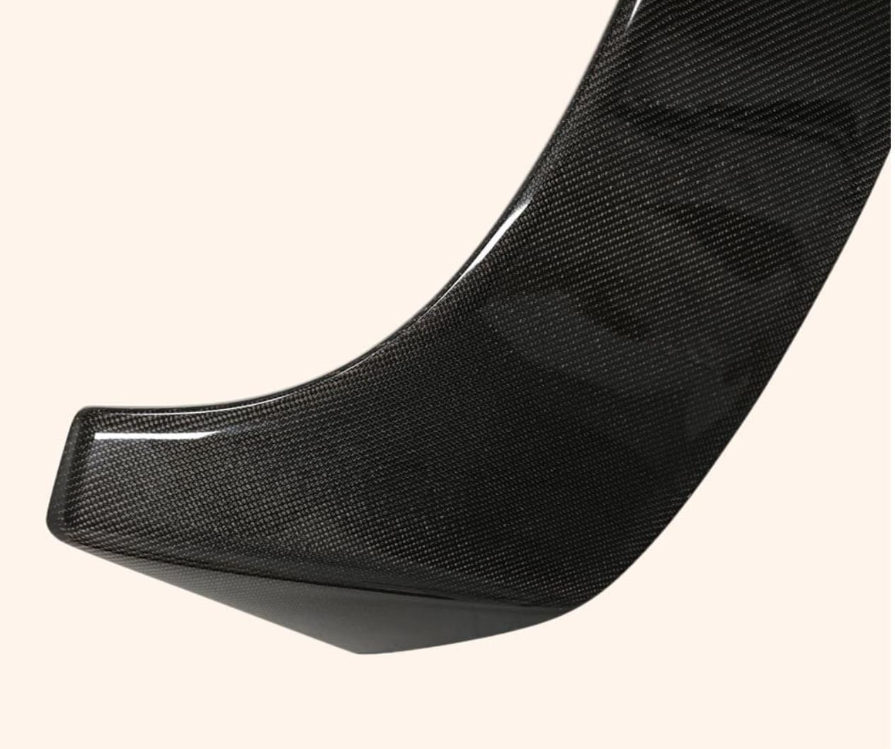 Mazda 3 Hatchback 2020–2025 Carbon Fiber Roof Spoiler Wing