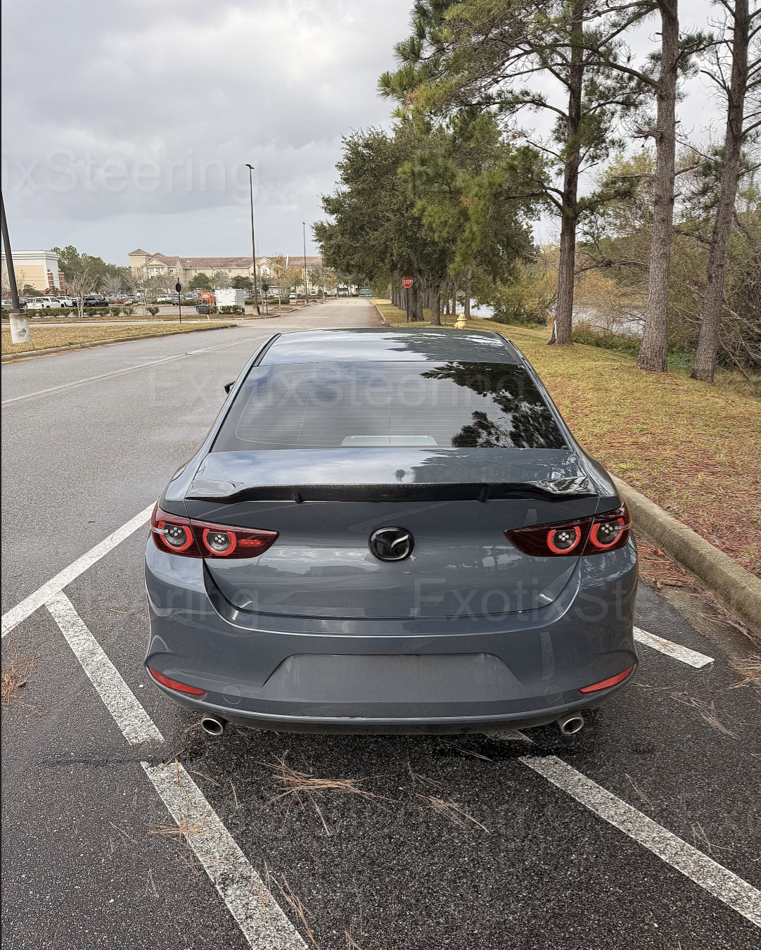 Mazda 3 20-25 Carbon Fiber Sedan Duckbill